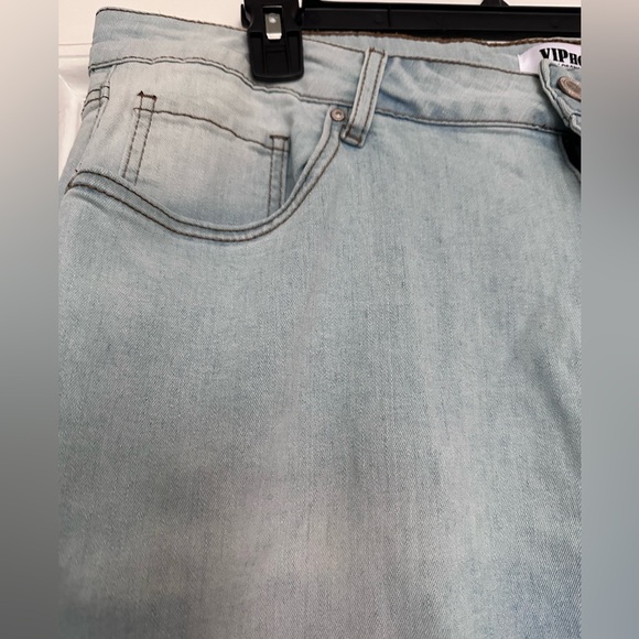 VIP Honey Los Angeles Stretch Jeans - Light Blue - 3 XL - Picture 4 of 7